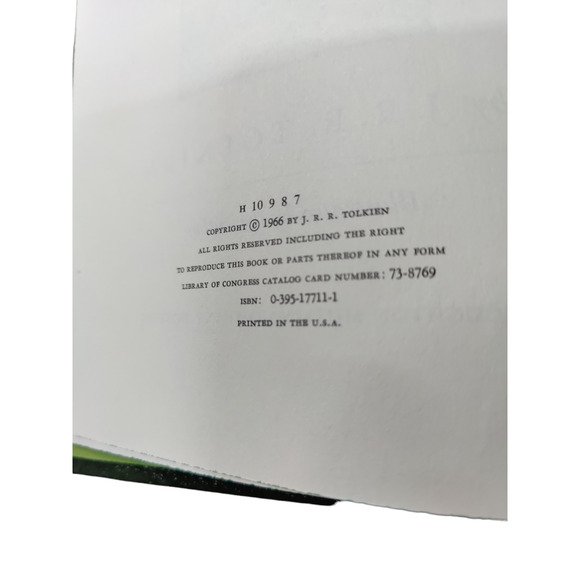 Vintage The Hobbit by J.R.R. Tolkien - Picture 4 of 5